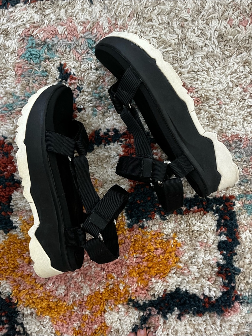 Teva platform sandals size 7 - Picture 4 of 5